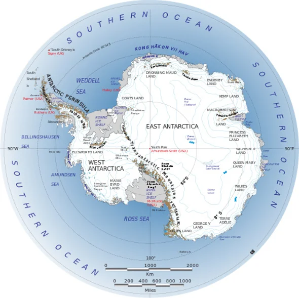 زیر یخهای قطب جنوب چه چیزی مخفی شده است
