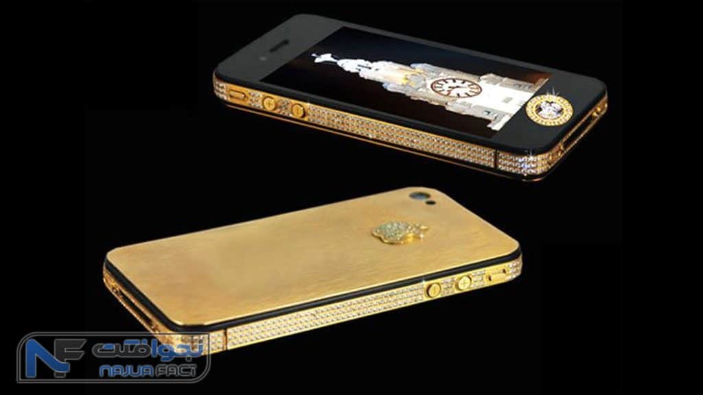 Stuart Hughes Iphone 4S Elite Gold - گرانترین موبایل جهان

