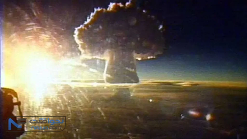 تصویر واقعی ثبت شده از قوی ترین بمب اتمی جهان