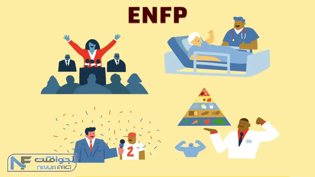 تیپ های شخصیتی انسان - ENFP