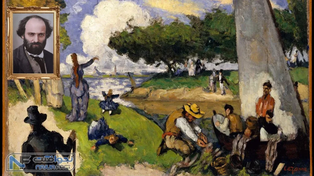 پل سزان، یکی از نقاش های معروف فرانسوی