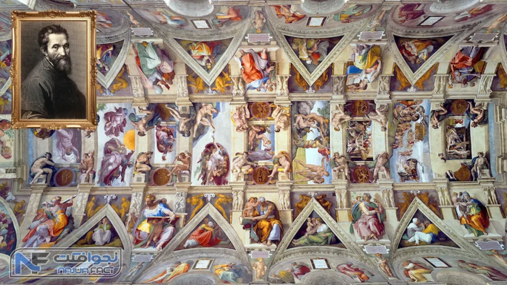 میکل آنژ، یکی از مشهورترین نقاشان دنیا