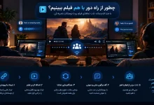 چطوری میشه چند نفره فیلم ببینیم ؟